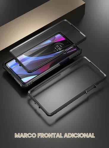 Vista 11 de Poetic Revolution - Funda para Moto Edge Plus 5G de 6.7 pulgadas (2022) / Edge+ 5G UW (2022), modelo # XT2201, funda protectora resistente a prueba