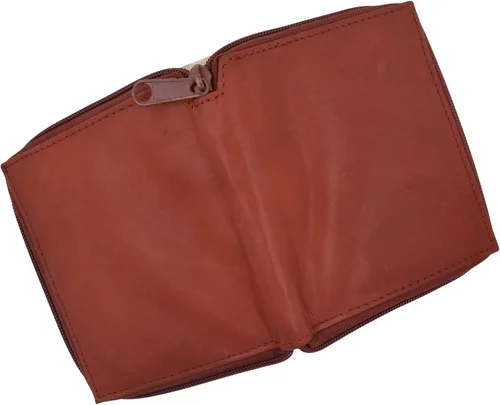 Vista 15 de Masrhal Wallet Billetera Hipster para hombre con cremallera y cremallera más