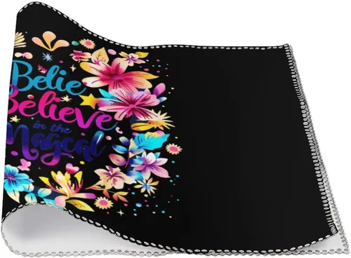 Vista 3 de Magic Magical Graphic Placemats Set of 6 Resistant Table Mats Washable Place Mats for Dinner Party Table Decoration