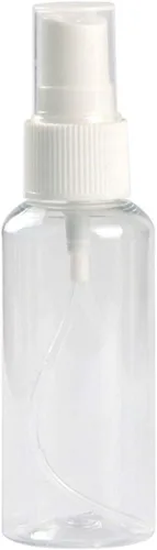 Vista 10 de Botellas de spray vacías Botellas de plástico transparentes portátiles recargables Mini contenedores de líquidos para viajes 0.2 fl oz