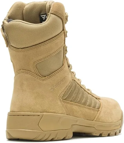 Vista 4 de Bates Botas tácticas deportivas 2 altas con cremallera militar y táctica para hombre