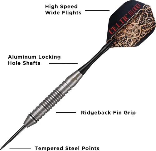 Vista 3 de Viper Underground Steel Tip Dart Set