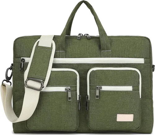 Vista 21 de DACHEE Bolso de hombro para laptop Macbook Pro de 15 pulgadas/15.6 pulgadas