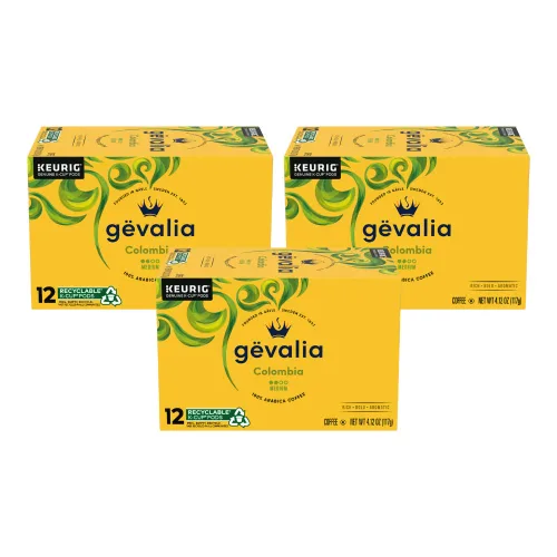 Vista 3 de Gevalia Colombia Cápsulas de café K-Cup tostado medio, 10 CT (paquete de 1)