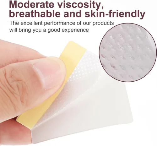 Vista 3 de GLEAVI 400 hojas removedoras de pestañas, herramienta de pestañas para pestañas postizas, herramientas de extensión de pestañas, extensiones