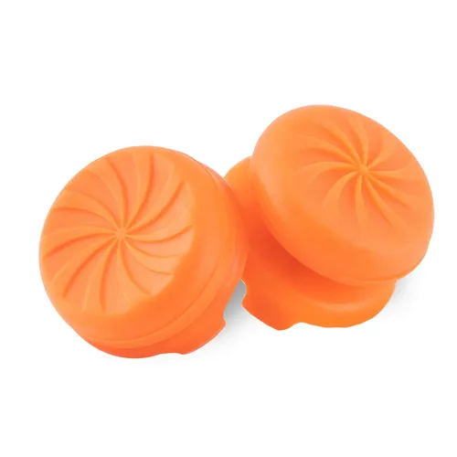 Vista 6 de KontrolFreek FPS Freek Vortex for Xbox One and Xbox Series X Controller Performance Thumbsticks 1 High-Rise Convex 1 Mid-Rise Concave Orange