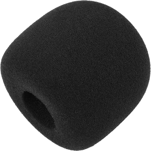 Vista 4 de YOUSHARES SM57 - Cubierta de espuma con filtro pop, cubierta de viento para micrófono, compatible con micrófono Shure SM-57 para bloquear