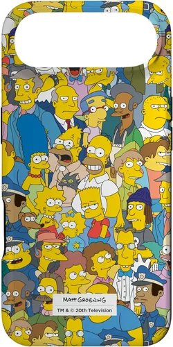 Vista 27 de The Simpsons Springfield Characters Print - Carcasa para iPhone 17