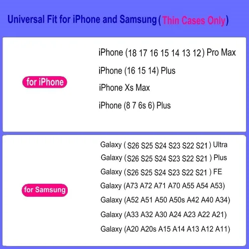 Vista 2 de Funda de doble funda para teléfono para 2 teléfonos, funda de doble capa con clip para cinturón para iPhone (18 17 16 15 14 13 12) Pro Max/Plus