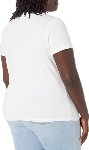 Vista 4 de The Drop Courtney - Camiseta de manga corta con cuello redondo para mujer