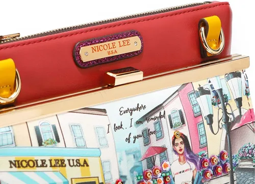 Vista 8 de Nicole Lee Cozy Street in Milan Bolso cruzado