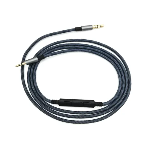Vista 5 de NewFantasia Cable de audio macho de 0.138 in a 0.098 in para auriculares JBL Tune 710BT, 600BTNC, Live 660NC, 460NC, E45BT E55BT E65BTNC, micrófono