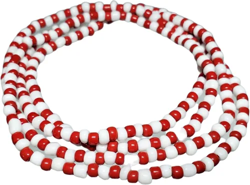 Vista 10 de Collar Eleke Santeria Largo Unisex Collar Ifa Religión Africana
