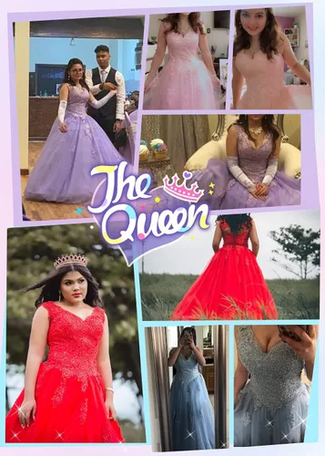 Vista 6 de Vestidos de quinceañera Vestido de baile de graduación de encaje dulce 16 vestidos de princesa