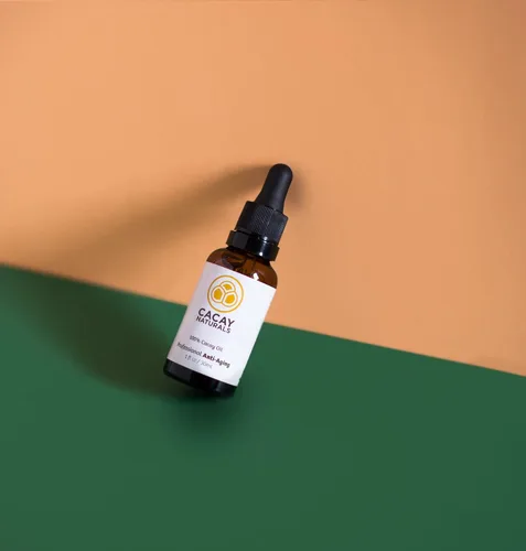 Vista 6 de Aceite facial - El mejor antienvejecimiento y antiarrugas para tu piel. Contiene aceite de cacao 100% puro. Disfruta de una piel más joven