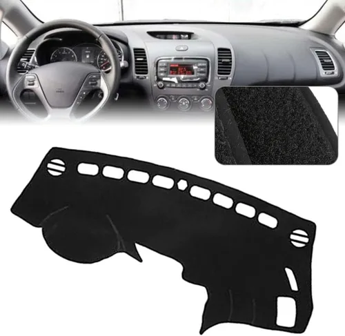 Vista 2 de PUCHEN - Car Dashboard Cover Dash Mat Sun Shade Protect Carpet Anti Glare Dashboard Cover Dash Mat - for Kia Forte Cerato 2014 2015 2016 2017