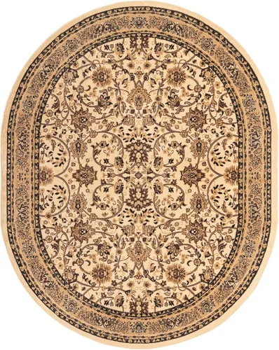 Vista 77 de Unique Loom Sialk Hill Collection - Alfombra de área - Washington (2 pies 2 pulgadas x 3 pies 1 pulgada, rectangular, marrón/negro)