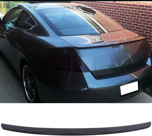 Vista 20 de IKON MOTORSPORTS Alerón de maletero compatible con Honda Accord Coupe 2008-2012 de 2 puertas, estilo de fábrica pintado #B536P azul real perla ABS
