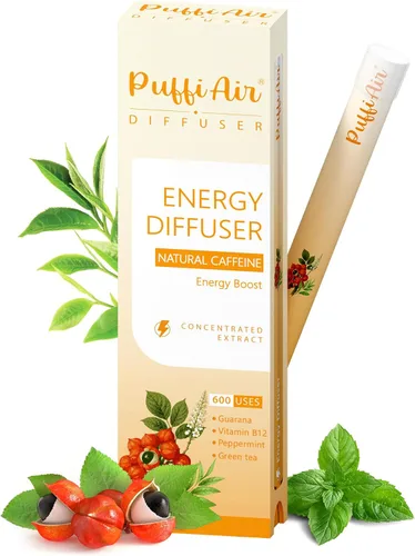 Vista 11 de Pluma de ansiedad herbal, difusor de melatonina con lavanda, manzanilla y ashwagandha para apoyo al sueño y alivio del estrés, 600 usos