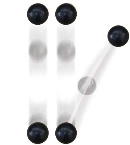 Vista 2 de Enjoyer Bolas de rebote/sin rebote, trucos mágicos: muchas rutinas son posibles con las bolas de mago, 2 piezas