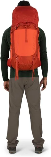 Vista 12 de Osprey Talon Pro 40L - Mochila de senderismo para hombre con cinturón de cadera, color naranja Mars, talla S/M naranja (Mars Orange)