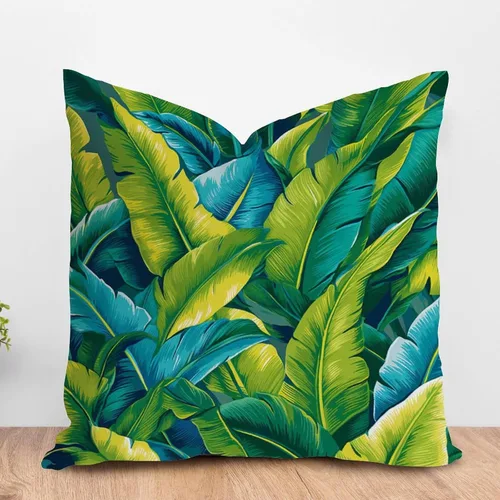 Vista 11 de ArogGeld Funda de cojín decorativa de flor de loto azul y verde pavo real, diseño botánico floral azul de loto azul, estilo asiático, chinoiserie