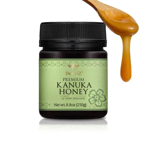 Vista 9 de BeeNZ Miel Kānuka cruda – Miel Kānuka monofloral pura de Nueva Zelanda, edulcorante natural y superalimento para el bienestar, cuidado de la piel