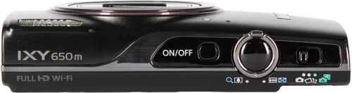 Vista 4 de Canon IXY 650 HS M - Cámara digital compacta color negro, zoom óptico de 12x, apto para viajes, punto y disparo, paquete con tarjeta de 64 GB, bolsa
