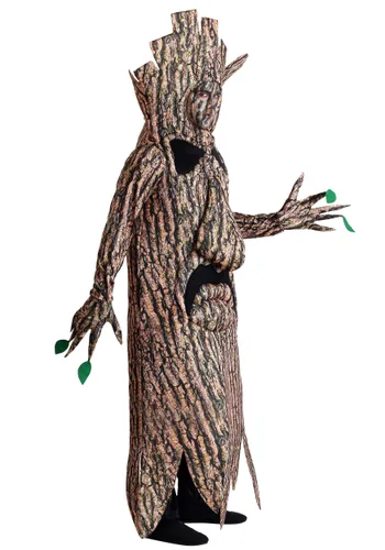 Vista 3 de Disfraz para Adultos Talla Grande de Árbol Terrorífico Multicolor