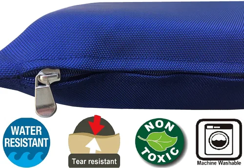 Vista 4 de Dogbed4less Cama para perros de espuma viscoelástica de gel para mascotas pequeñas a medianas y grandes con cubierta interna impermeable, nailon
