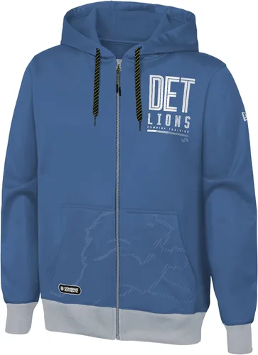 Vista 33 de Outerstuff NFL - Sudadera con capucha para hombre con cremallera completa en colores del