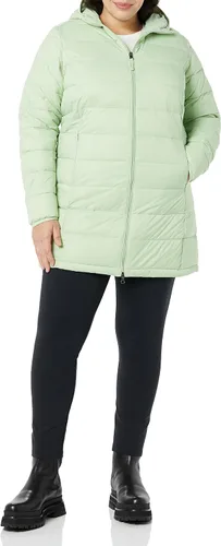 Vista 35 de Amazon Essentials - Abrigo acolchado, ligero y resistente al agua con capucha para mujer, disponible en talla extragrande