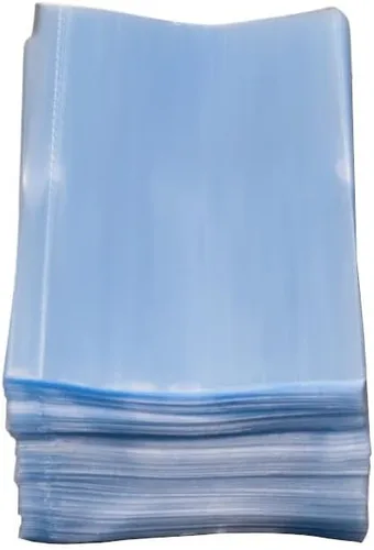 Vista 17 de Banda retráctil perforada transparente de 1.181 x 1.102 in para botellas de unicornio, botellas pequeñas con gotero, frascos pequeños y muchos otros