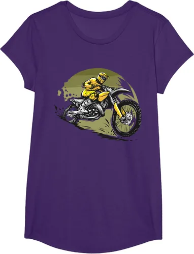 Vista 18 de Camiseta de motocross Supermotard Enduro, Negro, S