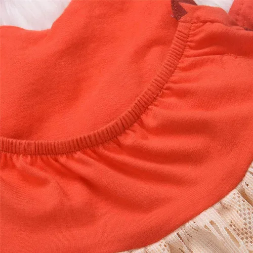 Vista 8 de Ropa de bebé para niña pequeña, con encaje halter sin espalda, vestido de tul para verano, trajes de aventura