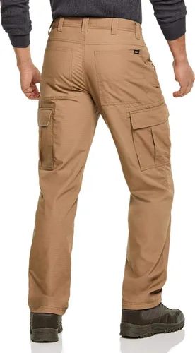 Vista 2 de CQR Pantalones tácticos de invierno para hombre, pantalones de trabajo térmicos para senderismo, pantalones cargo con forro polar para nieve y esquí