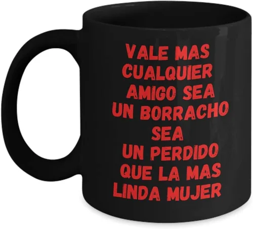 Vista 3 de Cumpleaños Taza de café original taza chistoza presente para amigos Blanco