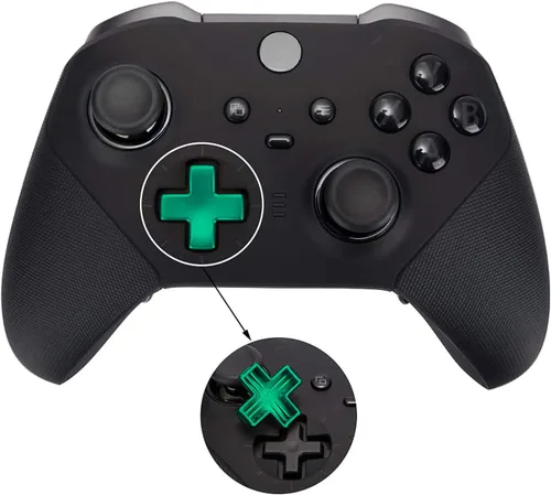 Vista 4 de 13 in 1 Metal Thumbsticks for Xbox One Elite Series 2 Controller, Elite Series 2 Core Controller Accessories Replacement Parts, Metal Mod 6 Swap