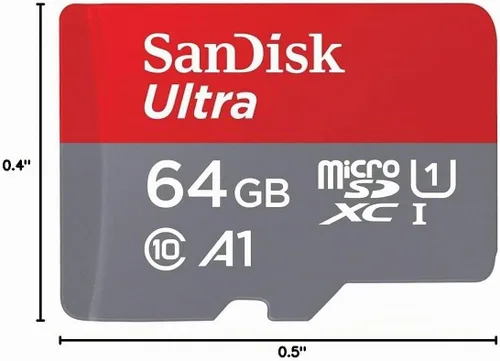 Vista 4 de SanDisk Tarjeta de memoria Ultra microSDXC -I de 64 GB con adaptador - 120