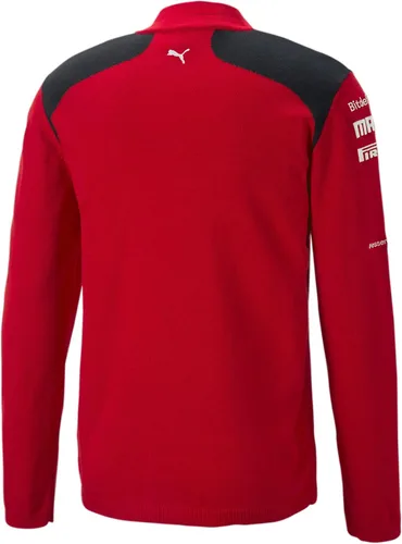 Vista 2 de PUMA Scuderia Ferrari - Sudadera Team Half Zip 2023 - Hombre - Rojo - Talla: S