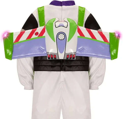 Vista 3 de Disney Pixar Disfraz iluminado de Buzz Lightyear para niños - Toy Story