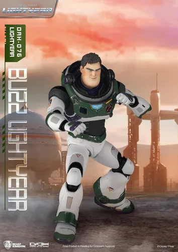 Vista 5 de Lightyear (2022): Buzz Lightyear Alpha Suit DAH-076 Figura dinámica de 8 cciones
