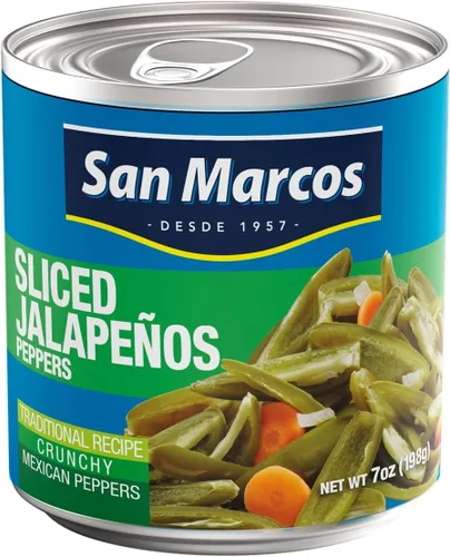 Vista 7 de San Marcos Chiles Jalapeños Enteros, 26 Onzas