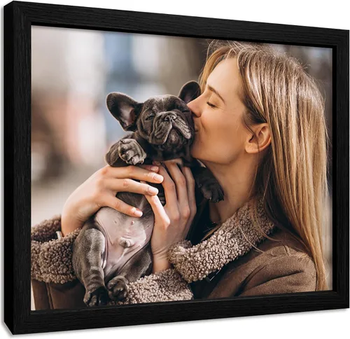 Vista 13 de Impresiones en lienzo personalizadas con tus fotos para mascotas, impresiones de fotos familiares, lienzo personalizado, aleación de aluminio, arte
