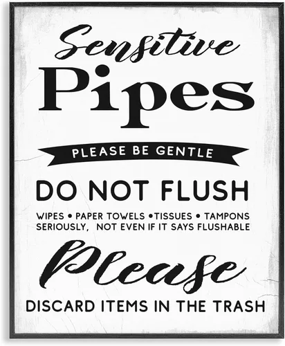 Vista 17 de Stupell Industries 'Vintage Parisian Bathroom Advertisement Floral Blue Tub', arte giclée enmarcado, blanco, 11 x 14 pulgadas, fácil de colgar