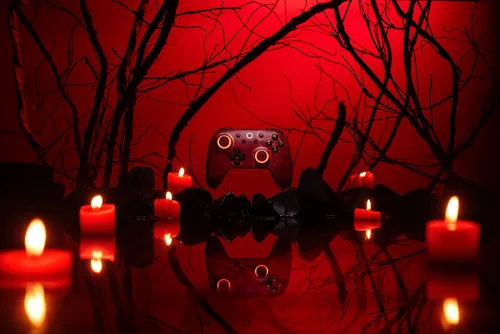 Vista 5 de 8Bitdo Ultimate 2 Wireless Gaming Controller with TMR Joysticks, Switchable Hall Effect/Tactile Triggers, Back Buttons, RGB Fire Ring, 8Speed Tech