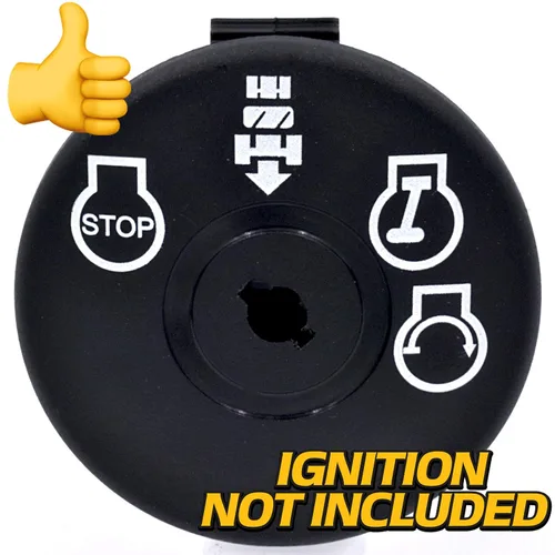 Vista 5 de HD Switch 2 llaves de interruptor de encendido para John Deere D100 D105 D110 D120 D125 D130 D140 D150 D155 D160 D170 E100 E110 E120 E130 E140 E155