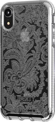 Vista 12 de tech21 Pure Design Liberty Grosvenor - Funda para iPhone XR, transparente, T21-6529