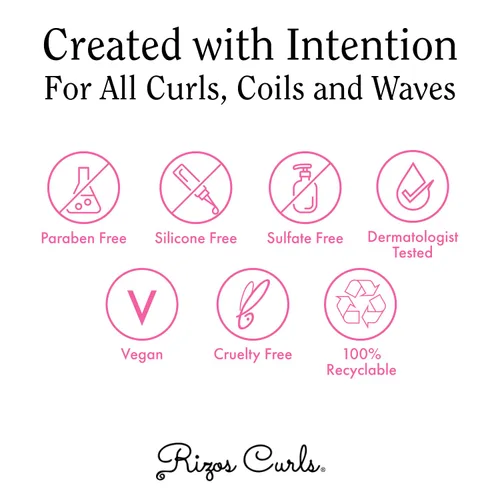 Vista 5 de Rizos Curls Peine de ducha colgante, desenreda y distribuye acondicionador en la ducha, suave en todos los tipos de rizos, fácil de colgar y usar