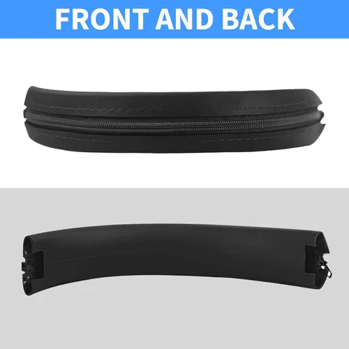 Vista 7 de Adhiper - Funda para diadema para Beats Studio Pro y Studio 3, color negro Fundas de silicona suave para auriculares Bose QuietComfort Ultra